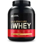Optimum Nutrition , Guld Standard 100% Whey, Fransk Vaniljkräm, 5 lb (2,27 kg)