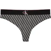 Calvin Klein Stretch Thong Graphic Monogram Microfibre
