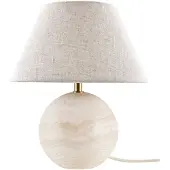 Globen Lighting Bordslampa Castello, Creme / bärnsten, Vardagsrum / matsal, Textil / tyger / siden, Design, Bordslampa