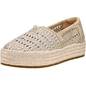 Toms Valencia Textil Kvinnors Champagne Espadrilles