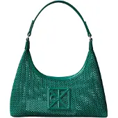 Calvin Klein Emblem Logo Mesh Shoulder Bag