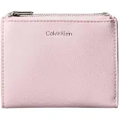 Calvin Klein Foil Logo Double Zip Card Holder