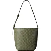 Calvin Klein Allover Emblem Logo Bucket Bag