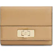 Tommy Hilfiger Modern TH Monogram Turn Lock Trifold Wallet