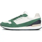 Tommy Hilfiger Suede Lightweight Mesh Trainers