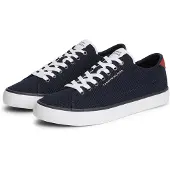 Tommy Hilfiger Rubberised Flag Mesh Trainers