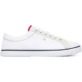 Tommy Hilfiger Canvas Enamel Flag Trainers