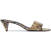 Tommy Hilfiger Pumps 'Snake Print Heeled' beige / choklad