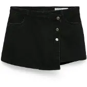 Vero Moda Kjol 'VMSimone' svart denim