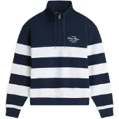 Tommy Hilfiger Mw0mw43190 Tröja Med Halv Dragkedja