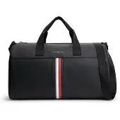Tommy Hilfiger Metallic Logo Signature Tape Duffel Bag