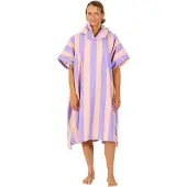 After Essentials Poncho Swim Club Stripes Pink