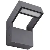 Arcchio Vägglampa utomhus Kovato , Aluminium / grå / zink, Metall, Modern, Utomhusvägglampa