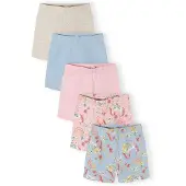 MINOTI Leggings beigemelerad / ljusblå / ljusgul / ljusrosa