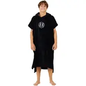After Logo Surf Poncho black