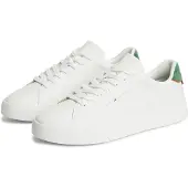 Tommy Hilfiger Logo Court Trainers WiTH Leather