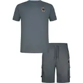 SikSilk Hemmadräkt guldgul / basalgrå / svart