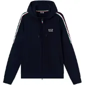 Emporio Armani för män. 7M001863_AF12660 Stickad marinblå huvtröja Italian Spirit (XXL), Casual, Deportivo, Gul, Bomull