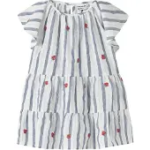 Name it Klänning 'NMFJELENA' lila / röd / vit