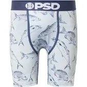 PSD Boxershorts 'Hooey Gulf' ljusblå / mörkblå / vit