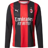 Puma Ac Milan Replica Hemma T-shirt Med Lång ärm
