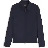 BOSS Water-repellent jacket in virgin wool