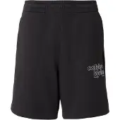 Calvin Klein Jeans Byxa 'Graphic Logo' svart / vit