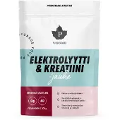 Puhdistamo Electrolyte & Creatine-pulver, körsbär-hallon, 200 g