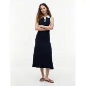 Tommy Hilfiger Cable Knit Relaxed A Line Midi Skirt