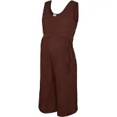 Mamalicious Jumpsuit 'MLSIGGA' choklad