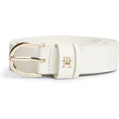 Tommy Hilfiger Bälte 'TH Monogram' vit