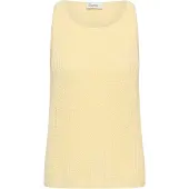 My Essential Wardrobe Broderad topp 'DivaMW' pastellgul