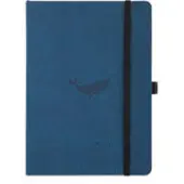 Dingbats* Wildlife Soft Cover A5 Lined - Blue Whale Notebook