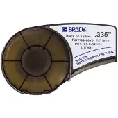Brady M21-187-C-342-YL värmekrympslang | svart text - gul tejp | 8,51mm x 2,10m (original)