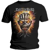 Ginza.se Iron Maiden: Unisex T-Shirt/Eddie Exploding Head (Black) (Large)
