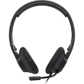 Creative Labs Chat USB, On-ear headset Sladd Stereo Svart Volymkontroll, Mikrofonljudavstängning