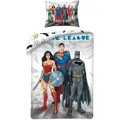 MCU Justice League 2i1 sängkläder - 100% bomull