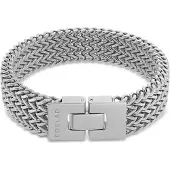 Edblad Lee mesh armband L stål 103082-L