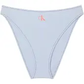 Calvin Klein High Leg Bikini Bottoms CK Monogram