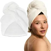 GLOV The Finest Collection Hydroweave Twister - Ivory Handduk 1 st