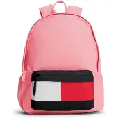 Tommy Hilfiger Ryggsäck 'Essential' marinblå / rosa / röd / vit