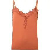 ONLY Topp 'ONLBETINA' rostbrun