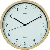 MAUL 9051470 Kvarts Väggklocka 30 cm x 30 cm x 30 cm x 5 cm x 50 mm Trä Äkta trä