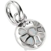 Thomas Sabo Charm Club vit födelsesten berlock CC1334-699-14