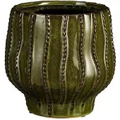 Usorteret Blomkruka Mica 1173849, keramik, Ø 22 cm, grön
