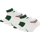 Ewers Sockor ecru / marinblå / röd / svart