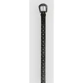 Ninth Hall Bling It On Glitter Western Bälte black, M