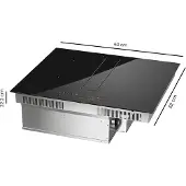 Cecotec Bolero Squad Ih 4200 Fullflex 60 Cm Induktionshäll Med Fläkt