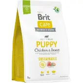 Brit Care Sustainable Puppy med kyckling och insekter 3 kg
