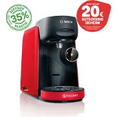 Bosch Tassimo FINESSE TAS163E Kapselmaskin Svart, Röd Tassimo